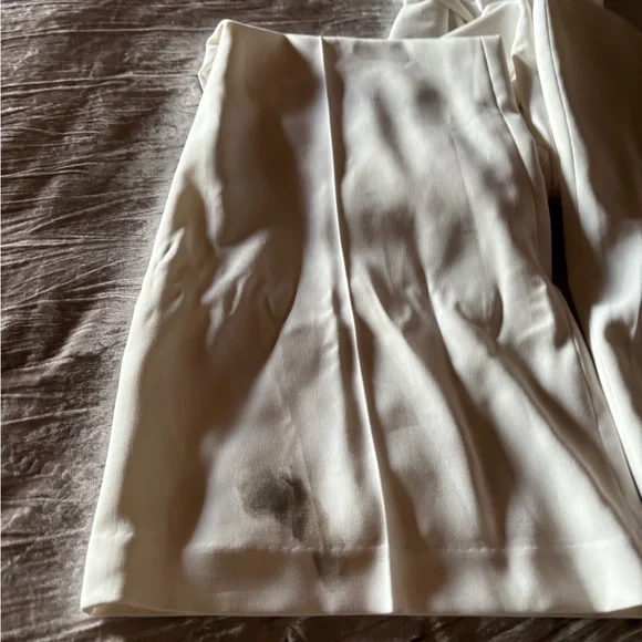 JAYGODFREY White Tie-Front Jumpsuit - Picture 6 of 7